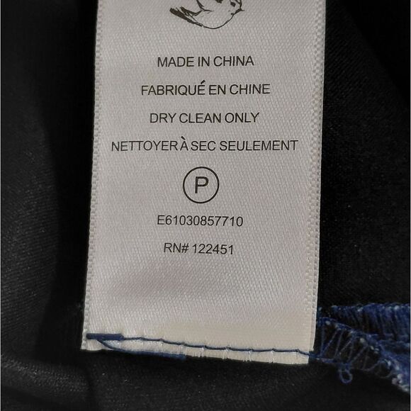 NWT Erin Fetherson Anthropologie Joni Blue Floral A-Line Mini Skirt NWT SIZE 4 - Picture 6 of 7